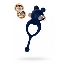 Виброкольцо с хвостиком Mickey силикон синий 12,5 см Виброкольцо с хвостиком Mickey силикон синий 12,5 см