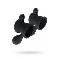 Вибромассажер для сосков Toyfa черный 2,7 см