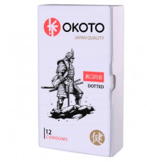 Презервативы Okoto Dotted с точками №12 Презервативы Okoto Dotted с точками №12