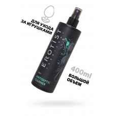 Антибактериальное средство Erotist Toy Cleaner для обработки игрушек 400 мл Антибактериальное средство Erotist Toy Cleaner для обработки игрушек 400 мл