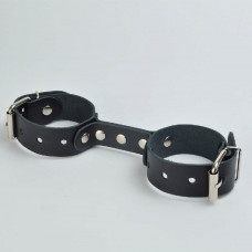 Наручники фиксатор Sitabella чёрные кожа Наручники фиксатор Sitabella чёрные кожа