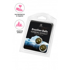 Массажное масло Secret Play Brazilian Balls ледяной эффект 2 шт Массажное масло Secret Play Brazilian Balls ледяной эффект 2 шт