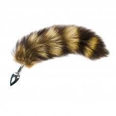 Анальная втулка с пушистым хвостом Small розовый 6,3 см Анальная втулка с пушистым хвостом Small розовый 6,3 см