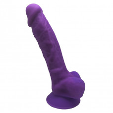 Фаллоимитатор SileXD Model 1 7 на присоске фиолетовый 17,6 см Фаллоимитатор SileXD Model 1 7 на присоске фиолетовый 17,6 см