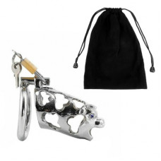 Насадка пояс верности мужская с замочком 8 см Насадка пояс верности мужская с замочком 8 см