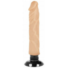 Вибромассажер Base Cock Realistic Vibrator 2-1 телесный 20 см Вибромассажер Base Cock Realistic Vibrator 2-1 телесный 20 см