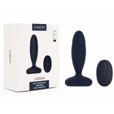 Анальная втулка Svakom Jordan с поступательными движениями 12 см Анальная втулка Svakom Jordan с поступательными движениями 12 см