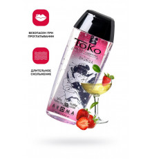 Лубрикант ToKo Aroma клубника и шампанское 165 мл