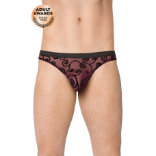 Трусы мужские с узором SoftLine фиолетовые XL