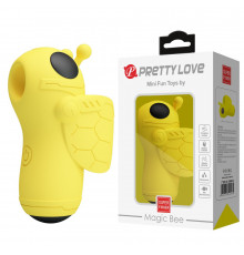 Вакуумный мини стимулятор на палец Magic Bee Pretty Love 6,9 см