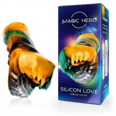 Мастурбатор Magic Hero разноцветный 18 см