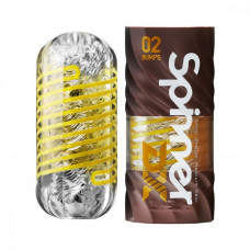 Мастурбатор Tenga Spinner DX 02 Bumps желтый Мастурбатор Tenga Spinner DX 02 Bumps желтый