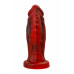 Вибратор Black&Red Monster Saur красный 21,7 см
