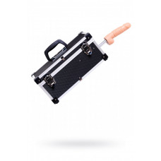 Секс-чемодан Diva Tool Box с двумя сменными насадками черный 41 см