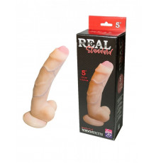 Фаллоимитатор на присоске Real Standard киберкожа 16 см