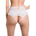 Эротические трусики с высокой посадкой Lana белые 42-44 в пакете Эротические трусики с высокой посадкой Lana белые 42-44 в пакете