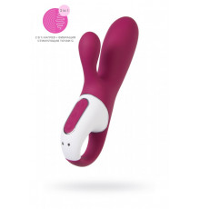 Вибратор Satisfyer Hot Bunny с функцией нагрева красный 17,5 см