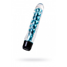 Вибратор Toyfa Trio Vibe голубой 18 см