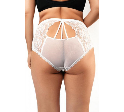 Женские трусики высокие Amor EL белые XL/XXL