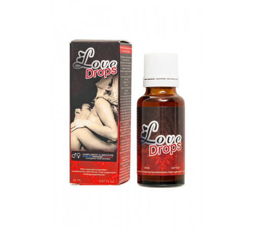 Капли возбуждающие для мужчин и женщин RUF Love Drops 20 мл