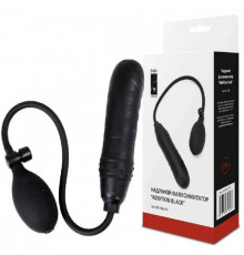 Анальный фаллоимитатор расширитель Addition black черный 14,5 см