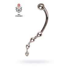 Анальная втулка-крюк серебряная 30 см