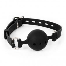 Кляп Notabu BDSM силикон черный 4,5 см Кляп Notabu BDSM силикон черный 4,5 см