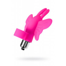 Насадка бабочка на палец Butterfly розовая 10 см