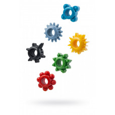 Набор из цветных эрекционных колец 6 шт Набор из цветных эрекционных колец 6 шт