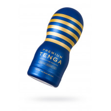 Нереалистичный мастурбатор Tenga Premium Original Vacuum Cup голубой 15,5 см Нереалистичный мастурбатор Tenga Premium Original Vacuum Cup голубой 15,5 см