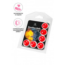 Массажное масло Secret Play с охлаждающим и разогревающим эффектом 6 шт Массажное масло Secret Play с охлаждающим и разогревающим эффектом 6 шт