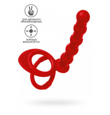 Насадка Black&Red для двойного проникновения красная 19,5 см