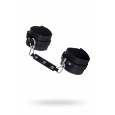 Оковы однослойные с контрастной строчкой Pecado черные Оковы однослойные с контрастной строчкой Pecado черные