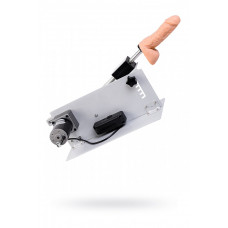 Секс-машина Diva Compass с двумя насадками металл серебряная 51 см