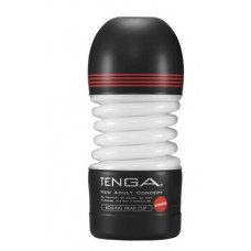 Мастурбатор Tenga Rolling Head Cup Strong Вращающаяся Головка черный