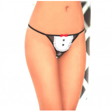 Стринги черно белые размер S/L Стринги черно белые размер S/L