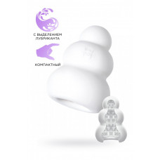 Мастурбатор нереалистичный MensMax Pucchi Candy белый 6,5 см Мастурбатор нереалистичный MensMax Pucchi Candy белый 6,5 см
