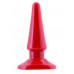 Втулка анальная красная 10,5 см Втулка анальная красная 10,5 см
