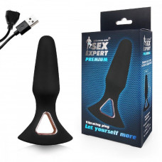 Анальный вибромассажёр 10 режимов 9 см Анальный вибромассажёр 10 режимов 9 см