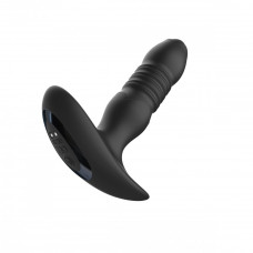 Анальный вибромассажер с возвратно-поступательным движением и пультом ДУ Анальный вибромассажер с возвратно-поступательным движением и пультом ДУ