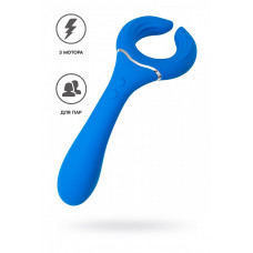 Многофункциональный вибратор Leroina Whally голубой 18,5 см Многофункциональный вибратор Leroina Whally голубой 18,5 см