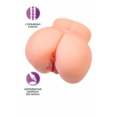 Мастурбатор реалистичный в форме попки телесный Мастурбатор реалистичный в форме попки телесный