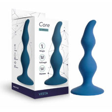 Анальная втулка Vesta синий 12,5 см Анальная втулка Vesta синий 12,5 см