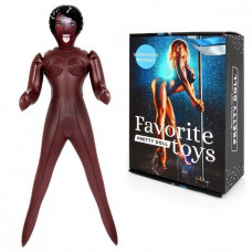 Кукла надувная Шарлиз три отверстия 156 см Кукла надувная Шарлиз три отверстия 156 см