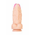 Фаллоимитатор RealStick Brutal Giant на присоске телесный 33,5 см Фаллоимитатор RealStick Brutal Giant на присоске телесный 33,5 см