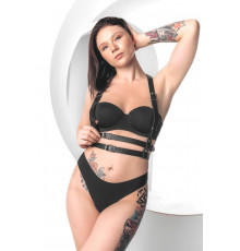 Портупея Geba кожа черная M/L