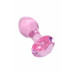 Анальная втулка Sexus Glass розовая 8,5 см Анальная втулка Sexus Glass розовая 8,5 см