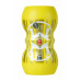 Мастурбатор нереалистичный MensMax Smart Doubble желтый 14,5 см Мастурбатор нереалистичный MensMax Smart Doubble желтый 14,5 см