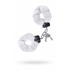 Наручники с мехом белые 6 см Наручники с мехом белые 6 см