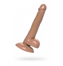 Фаллоимитатор A-Toys Delion коричневый 20,5 см
